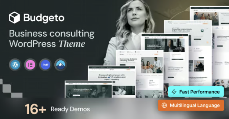 Budgeto - Business Consulting WordPress Theme