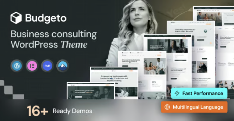 Budgeto - Business Consulting WordPress Theme