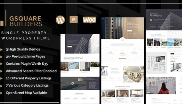 Gsquare - Real Estate Theme