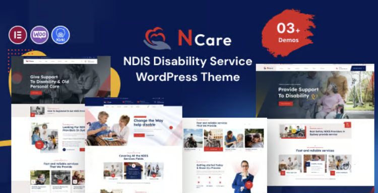 Ncare - NDIS Disability Service WordPress Theme
