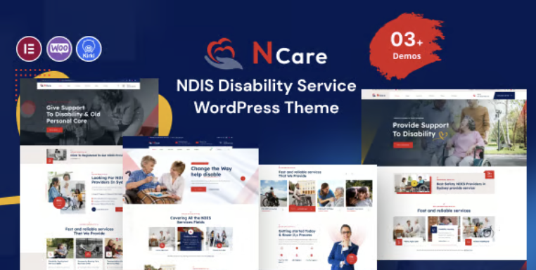 Ncare - NDIS Disability Service WordPress Theme