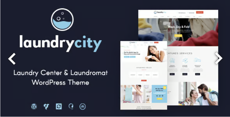 Laundry City | Dry Cleaning Services WordPress Theme 2 Laundry City | Dry Cleaning Services WordPress Theme