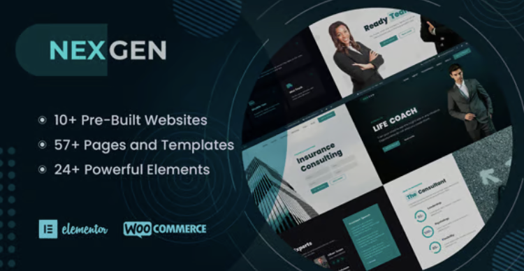 Nexgen - Consulting WordPress Theme