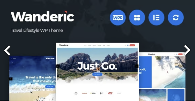 Wanderic - Travel Blog & Adventure Magazine WordPress Theme