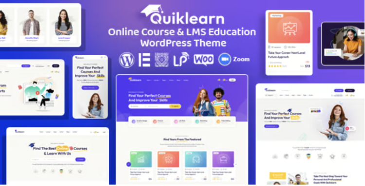 Quiklearn - Education WordPress Theme