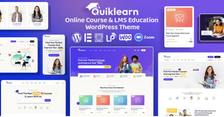 Quiklearn - Education WordPress Theme