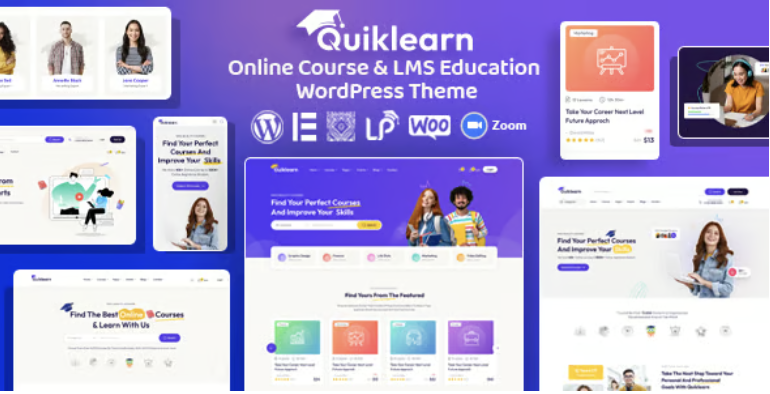 Quiklearn - Education WordPress Theme 2 Quiklearn - Education WordPress Theme