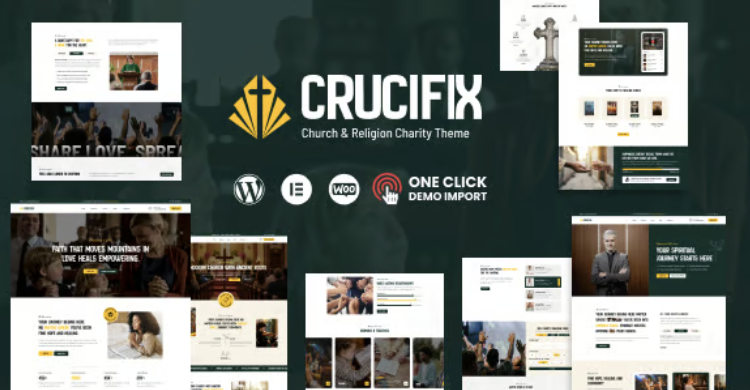 Crucifix - Church WordPress Theme
