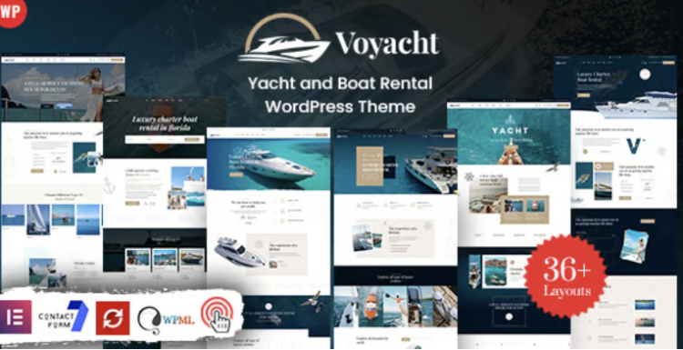 Voyacht - Yacht Rental WordPress