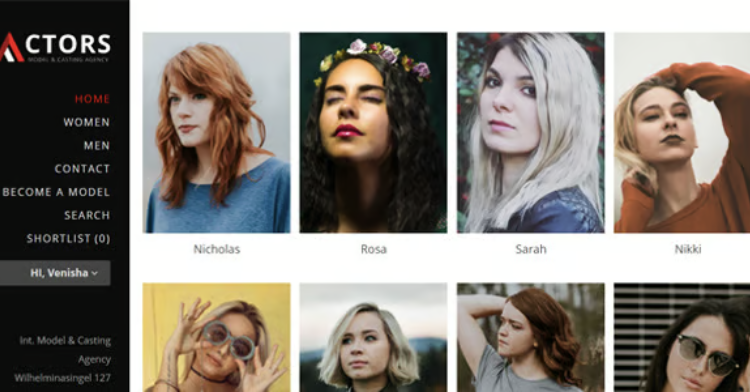 Actors - Model Agencies WordPress CMS Theme