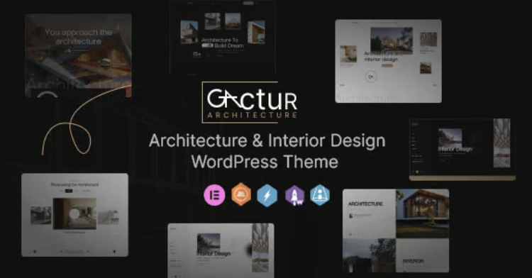 Gactur - Architecture & Interior Design WordPress Theme