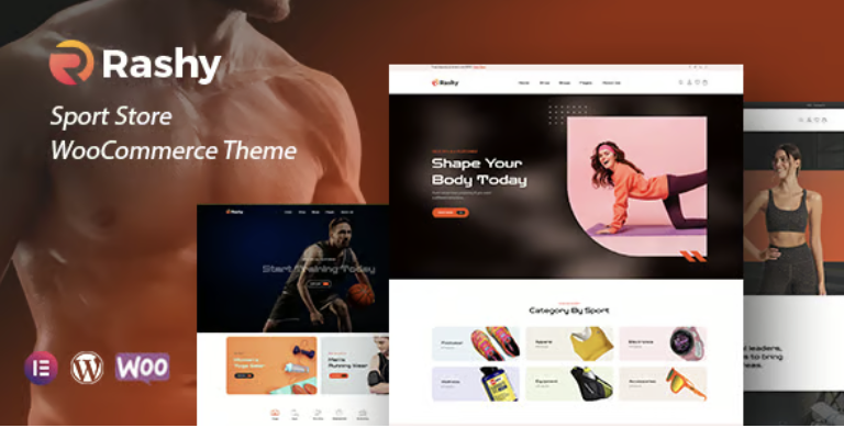 Rashy - Sport Store WooCommerce Theme 2 Rashy - Sport Store WooCommerce Theme