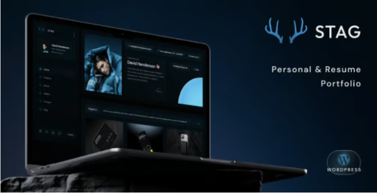 STAG - Personal Portfolio WordPress Theme