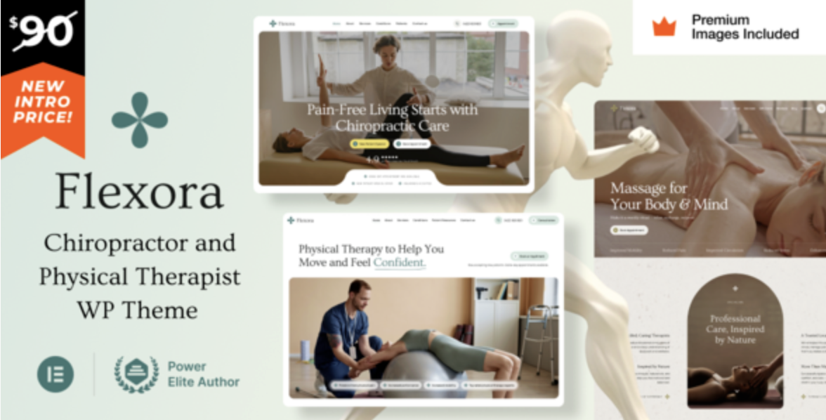 Flexora – Chiropractors Message and Physical Therapists WordPress Theme