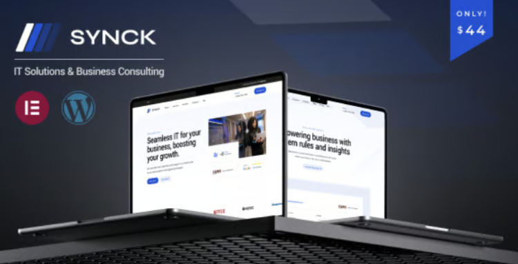 Synck IT Solutions WordPress Theme