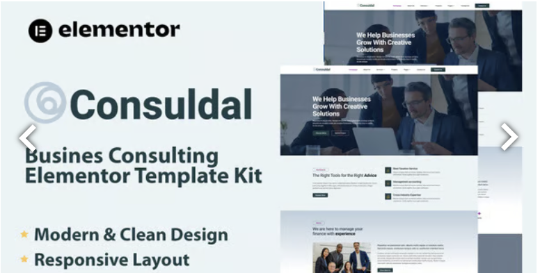 Consuldal - Busines Consulting Elementor Template Kit 2 Consuldal - Busines Consulting Elementor Template Kit