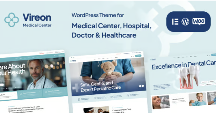 Vireon - Medical Center & Healthcare WordPress Theme