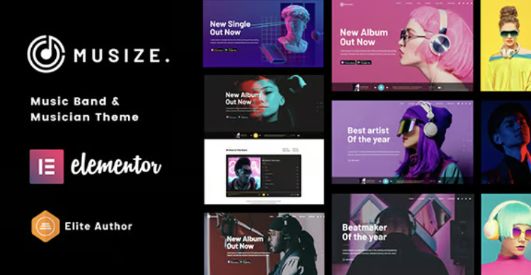 Musize - Creative Music WordPress Theme