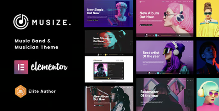 Musize - Creative Music WordPress Theme 2 Musize - Creative Music WordPress Theme