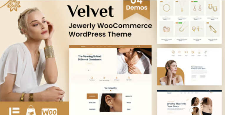 Velvet - Jewelry Store WooCommerce WordPress Theme 2 Velvet - Jewelry Store WooCommerce WordPress Theme
