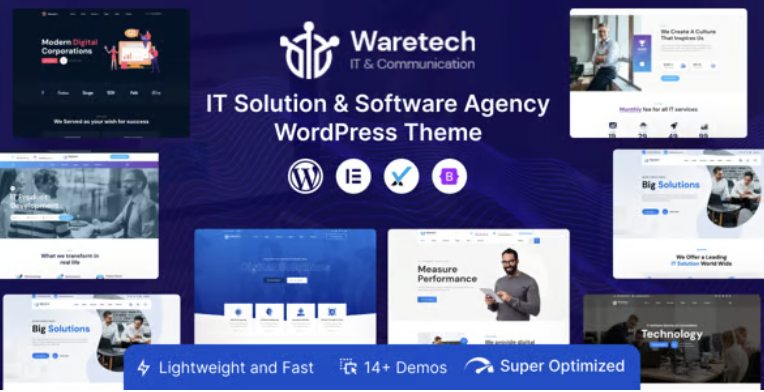 Waretech - IT Solutions & Technology WordPress Theme