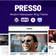 PRESSO – Modern Magazine / Newspaper / Viral Theme