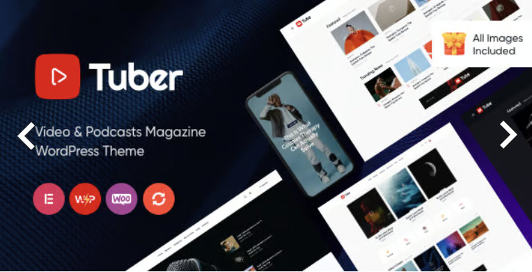 Tuber - Youtube Streaming & Podcast WordPress Theme 2 Tuber - Youtube Streaming & Podcast WordPress Theme