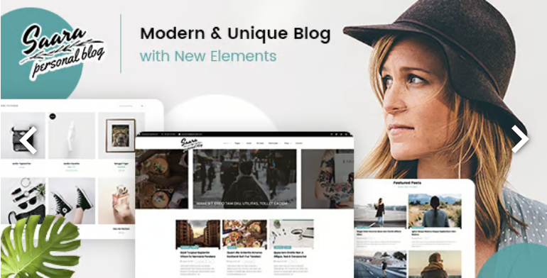 Saara - Minimal Blog WordPress 2 Saara - Minimal Blog WordPress