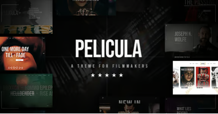 Pelicula - Video Production and Movie WordPress Theme