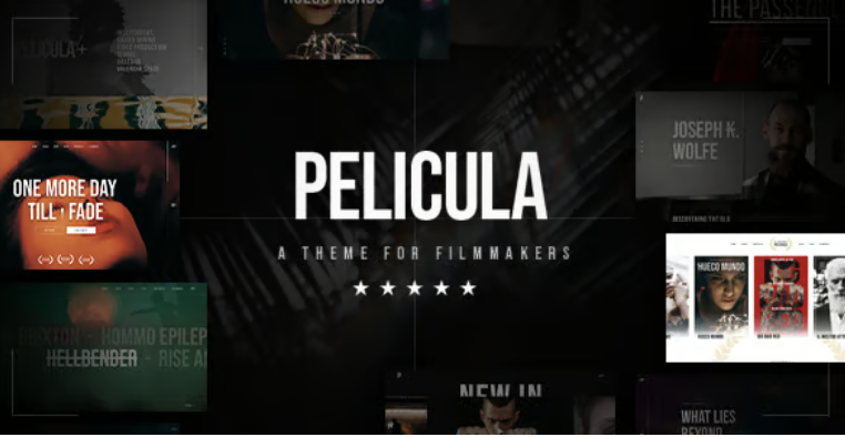 Pelicula - Video Production and Movie WordPress Theme