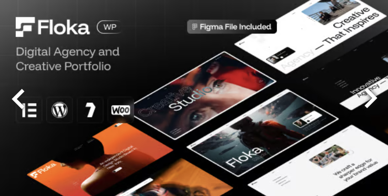 Floka - Digital Agency & Portfolio WordPress Theme 2 Floka - Digital Agency & Portfolio WordPress Theme