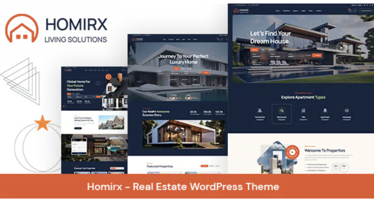 Homirx - Real Estate WordPress Theme