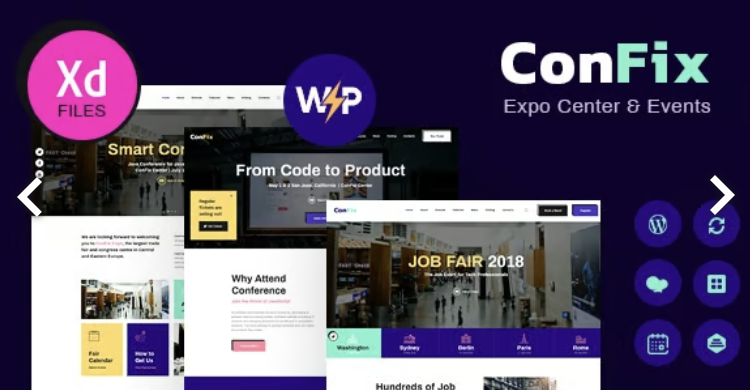ConFix - Expo & Events WordPress Theme