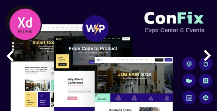 ConFix - Expo & Events WordPress Theme