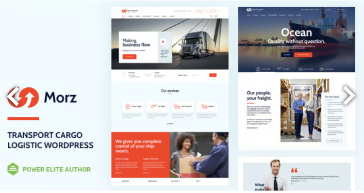 Morz - Logistics WordPress Theme