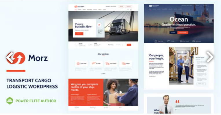 Morz - Logistics WordPress Theme 2 Morz - Logistics WordPress Theme