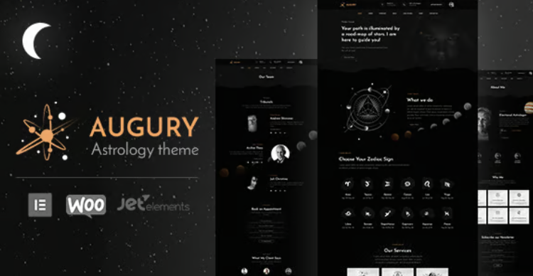 Augury | Horoscope, Astrology WordPress Theme