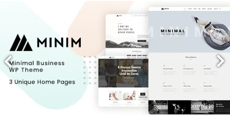 Minim - Minimal WordPress Theme