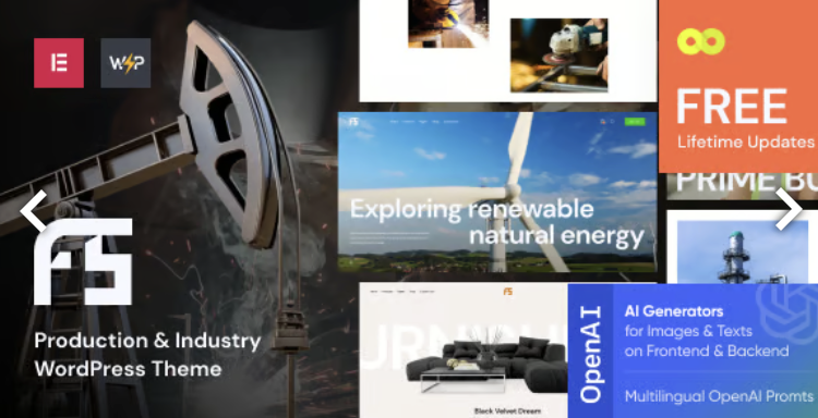 Fuse - Industry & Engineering Factory WordPress Theme