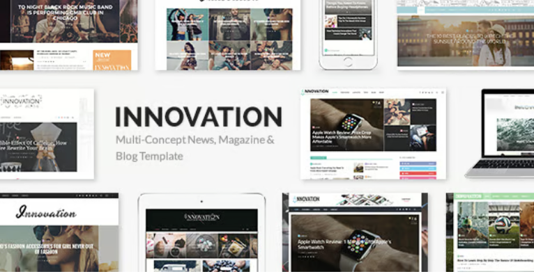 Innovation: News, Magazine & Blog WordPress Theme 2 Innovation: News, Magazine & Blog WordPress Theme