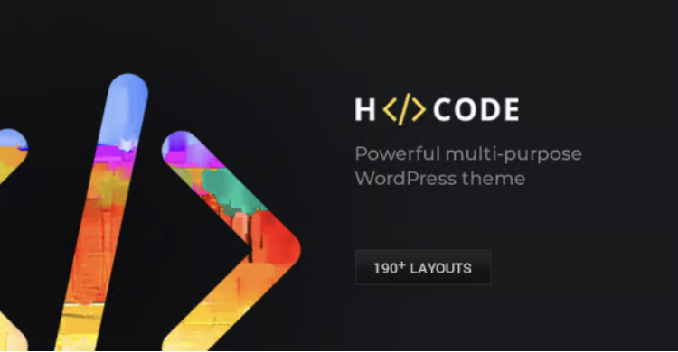 H-Code Responsive & Multipurpose WordPress Theme