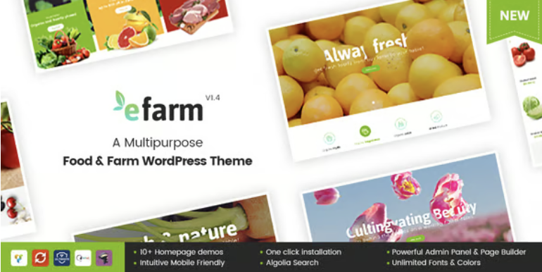 eFarm - A Multipurpose Food & Farm WordPress Theme 2 eFarm - A Multipurpose Food & Farm WordPress Theme
