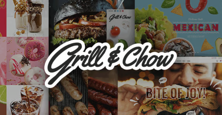 Grill and Chow - Fast Food & Pizza WordPress Theme