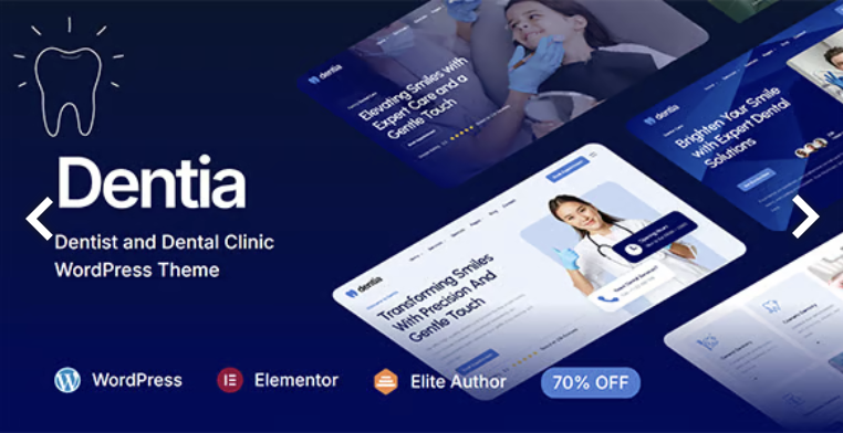Dentia - Dentist & Dental Clinic WordPress Theme 2 Dentia - Dentist & Dental Clinic WordPress Theme