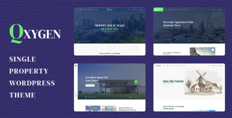 Qxygen - Single Property WordPress Theme 2 Qxygen - Single Property WordPress Theme