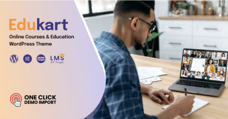 EduKart - LMS Education WordPress Theme