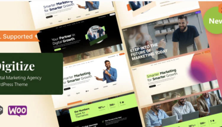 Digitize - Digital Marketing Agency WordPress Theme