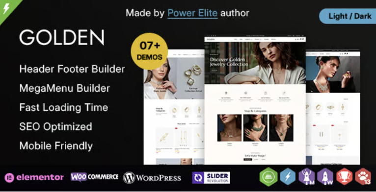 Golden - Jewelry Store and Gem Stone WordPress Theme 2 Golden - Jewelry Store and Gem Stone WordPress Theme