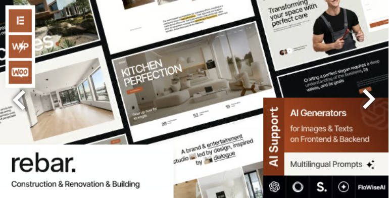 Rebar - Construction & Renovation & Building WordPress Theme 2 Rebar - Construction & Renovation & Building WordPress Theme