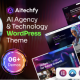 Aitechfy – AI Agency & Technology WordPress Theme